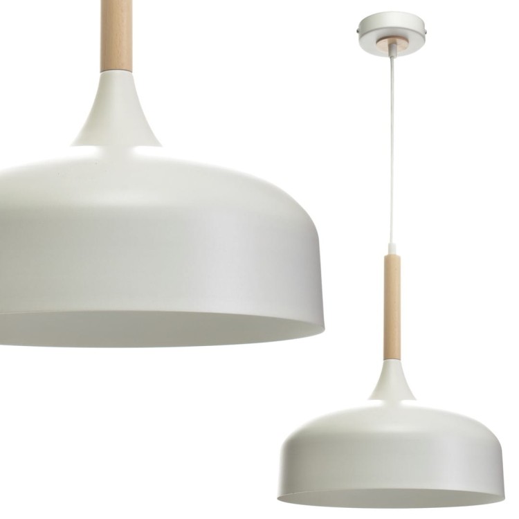 Lampa wisząca TAYLOR WHITE 1xE27 60W MLP6217 Milagro