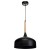 Lampa wisząca TAYLOR BLACK 1xE27 60W MLP6218 Milagro