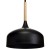 Lampa wisząca TAYLOR BLACK 1xE27 60W MLP6218 Milagro