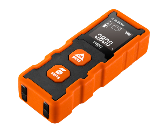 Dalmierz Laserowy miernik odległości 75-202 Neo Tools 20m dokładność 2mm