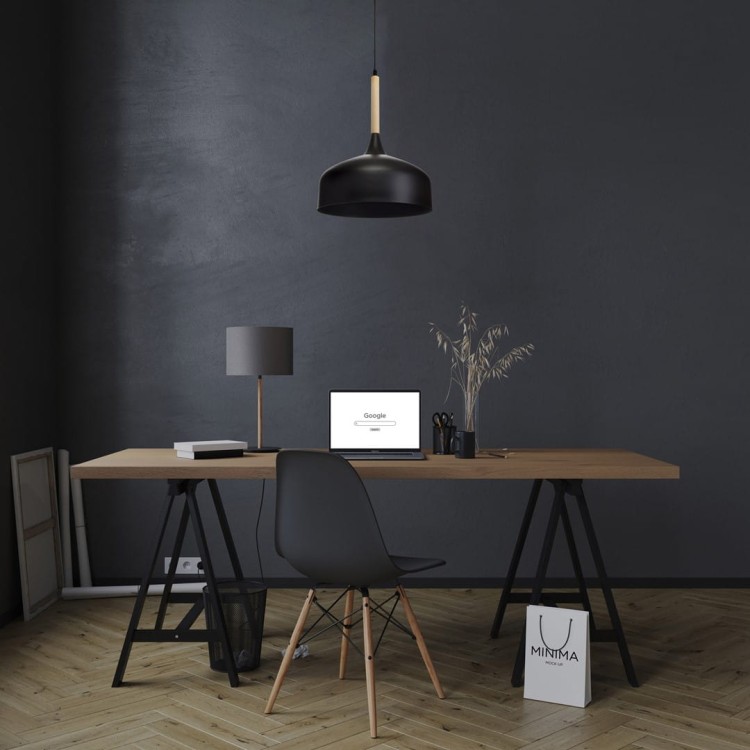 Lampa wisząca TAYLOR BLACK 1xE27 60W MLP6218 Milagro