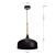 Lampa wisząca TAYLOR BLACK 1xE27 60W MLP6218 Milagro