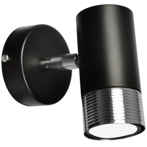 Kinkiet DANI BLACK/CHROME 1xGU10 MLP6229 Milagro