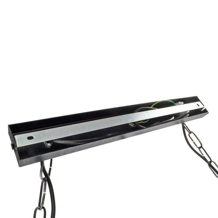 Lampa wisząca FARO BLACK/WOOD 2xE27 MLP6242 Milagro