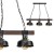 Lampa wisząca FARO BLACK/WOOD 3xE27 MLP6243 Milagro