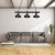 Lampa wisząca FARO BLACK/WOOD 3xE27 MLP6243 Milagro