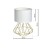 Lampa stojąca LUPO WITE/GOLD 1xE27 MLP6268 Milagro