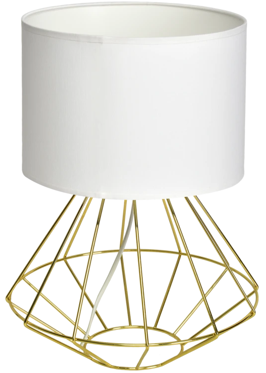 Lampa stojąca LUPO WITE/GOLD 1xE27 MLP6268 Milagro