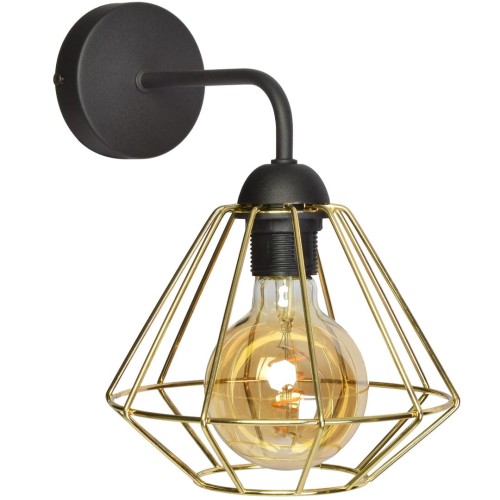 Kinkiet LUPO BLACK/GOLD 1xE27 MLP6269 Milagro