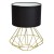 Lampa stojąca LUPO BLACK/GOLD 1xE27 MLP6272 Milagro