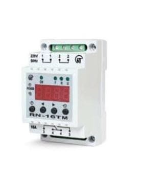 Zegar dzienno-tygodniowy z funkcją przekaźnika napięciowego i wbudowanym fotoprzekaźnikiem RN-16TM-01 Novatek z czujnikiem światła