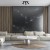 Lampa sufitowa VIDAR BLACK/CHROME 3xGU10 MLP6286 Milagro