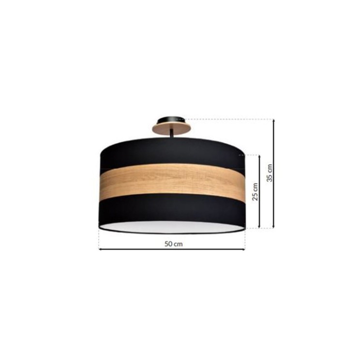 Lampa sufitowa TERRA 3xE27 MLP6291 Milagro