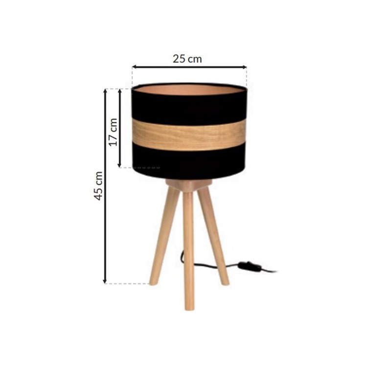 Lampka stołowa TERRA 1xE27 MLP6292 Milagro