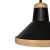 Lampa sufitowa SALMA BLACK / WOOD 2xE27 MLP6296 Milagro