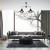 Lampa sufitowa SALMA BLACK / WOOD 2xE27 MLP6296 Milagro