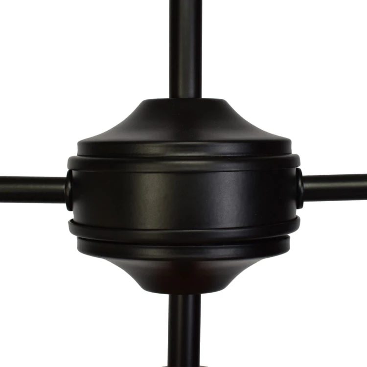 Lampa sufitowa SALMA BLACK / WOOD 2xE27 MLP6296 Milagro