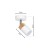 Lampa ścienno-sufitowa Kinkiet Industrialny Spot JOKER WHITE/WOOD 1xGU10 MLP6299 Milagro 1x GU10 Loft nowoczesny metalowy sufitowa ścienna biały biała drewno biało drewniany pojedynczy Inspiracje Premium