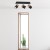Lampa sufitowa listwa natynkowa JOKER BLACK/WOOD 3xGU10 MLP6304 Milagro 3x GU10 34cm Spot oprawa oświetleniowa nowoczesna ścienna Industrialna Loft nawierzchniowa metal czarny czarna drewno czarno drewniana Inspiracje Premium