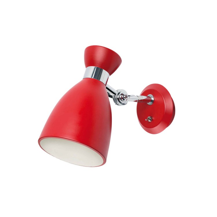 Lampa ścienna Kinkiet Kanlux RETRO WALL LAMP R Czerwona 23991