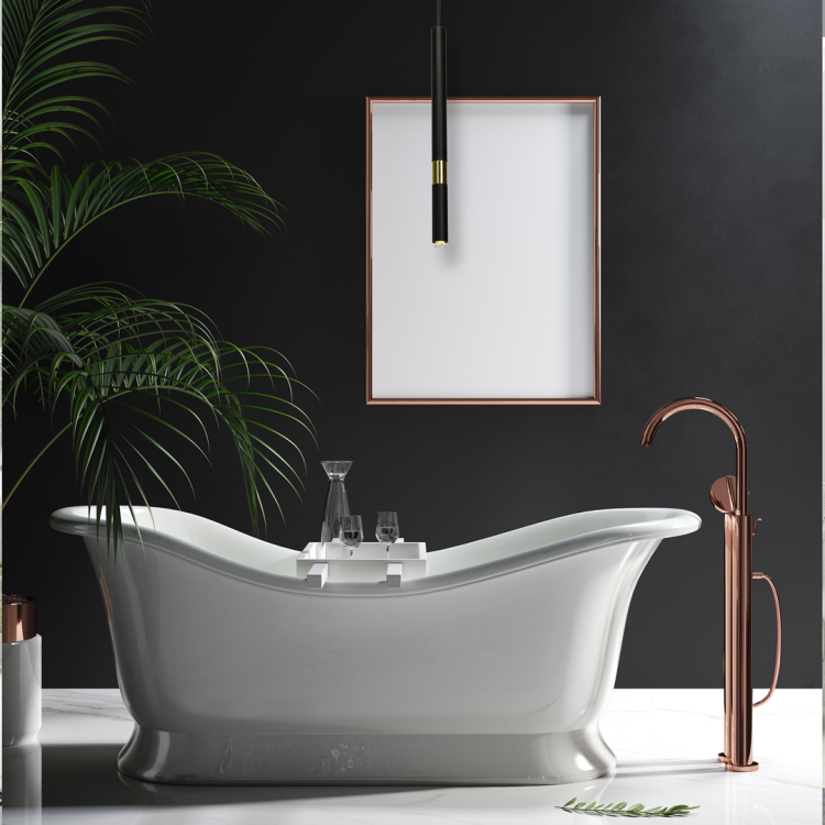 Lampa sufitowa wisząca żyrandol punktowa Industrialna MONZA BLACK/GOLD 1xG9 8W MLP6333 1x G9 Loft nowoczesna oprawa oświetleniowa tuba zwis czarny czarna złoty czarno złota Inspiracje Premium