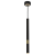 Lampa sufitowa wisząca żyrandol punktowa Industrialna MONZA BLACK/GOLD 1xG9 8W MLP6333 1x G9 Loft nowoczesna oprawa oświetleniowa tuba zwis czarny czarna złoty czarno złota Inspiracje Premium