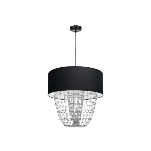 Lampa wisząca ALMERIA BLACK/CHROME 1xE27 MLP6432 Milagro