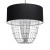 Lampa wisząca ALMERIA BLACK/CHROME 1xE27 MLP6432 Milagro