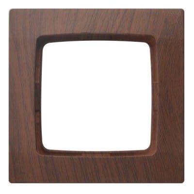 Ramka pojedyncza 1-krotna R-1S/57 Karo OSPEL IP20 Wenge Drewniane