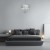 Lampa wisząca ALMERIA SILVER/BLACK 1xE27 MLP6437 Milagro
