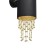 Kinkiet ALMERIA BLACK/GOLD 1xE27 MLP6438 Milagro