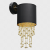 Kinkiet ALMERIA BLACK/GOLD 1xE27 MLP6438 Milagro