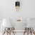 Lampa wisząca ALMERIA BLACK/GOLD 1xE27 MLP6439 Milagro