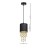 Lampa wisząca ALMERIA BLACK/GOLD 1xE27 MLP6439 Milagro