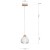 Lampa wisząca DAMA WHITE 1xE27 MLP6440 Milagro