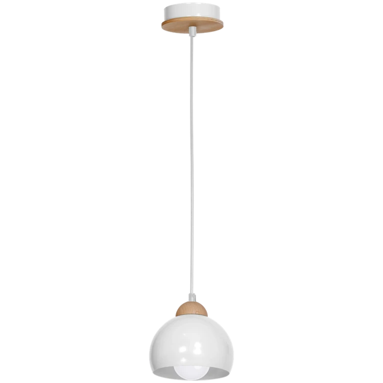 Lampa wisząca DAMA WHITE 1xE27 MLP6440 Milagro