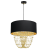 Lampa wisząca ALMERIA BLACK/GOLD 1xE27 MLP6442 Milagro