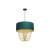Lampa wisząca ALMERIA GREEN/GOLD 1xE27 MLP6452 Milagro