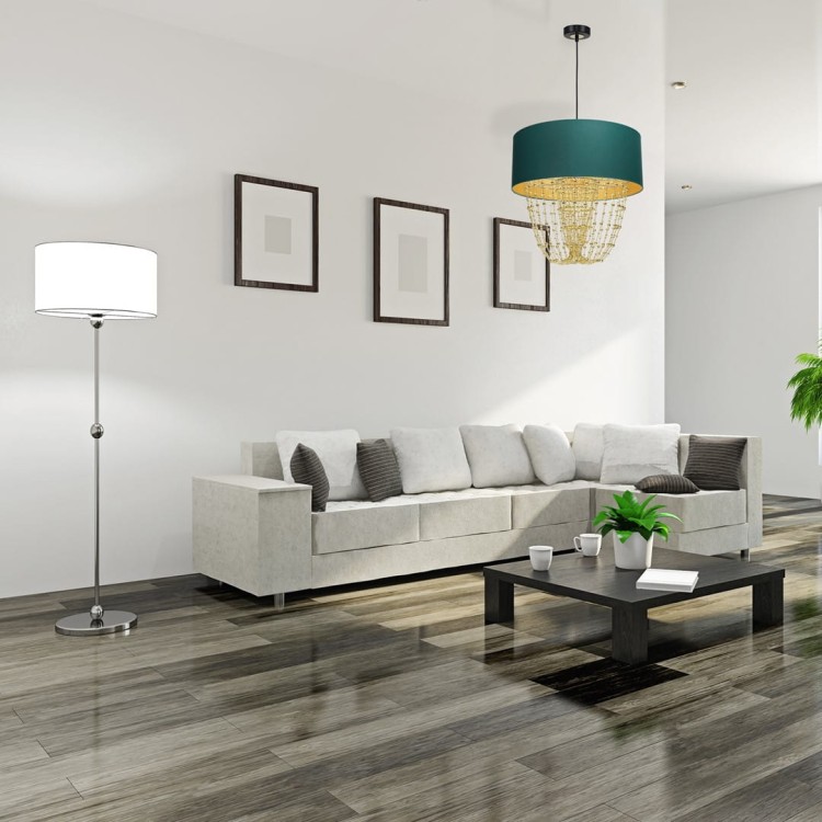 Lampa wisząca ALMERIA GREEN/GOLD 1xE27 MLP6452 Milagro