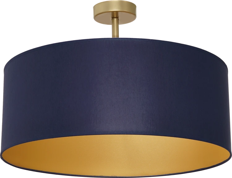 Lampa sufitowa BEN NAVY BLUE/GOLD 3xE27 MLP6457 Milagro
