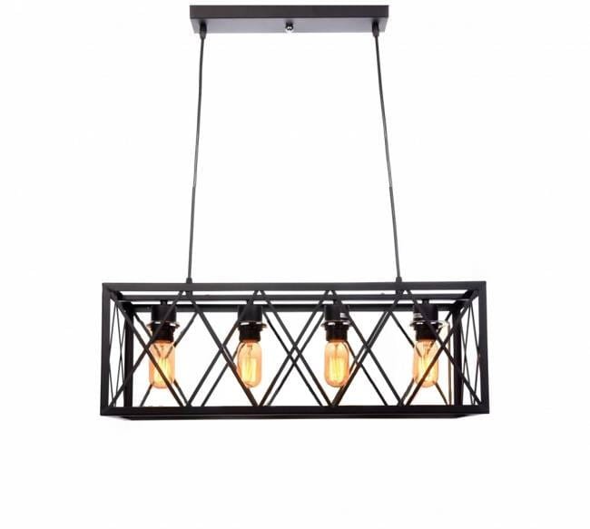Lampa sufitowa wisząca Industrialna BRUTO Kobi KRBO Loft metalowa czarna