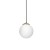 Lampa wisząca SPARTA BLACK / GOLD 1xE27 MLP6495 Milagro