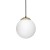 Lampa wisząca SPARTA BLACK / GOLD 1xE27 MLP6495 Milagro