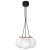 Lampa wisząca SPARTA BLACK / GOLD 3xE14 MLP6499 Milagro
