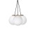 Lampa wisząca SPARTA BLACK / GOLD 3xE14 MLP6499 Milagro