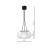 Lampa wisząca SPARTA BLACK / GOLD 3xE14 MLP6499 Milagro