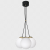 Lampa wisząca SPARTA BLACK / GOLD 3xE14 MLP6499 Milagro