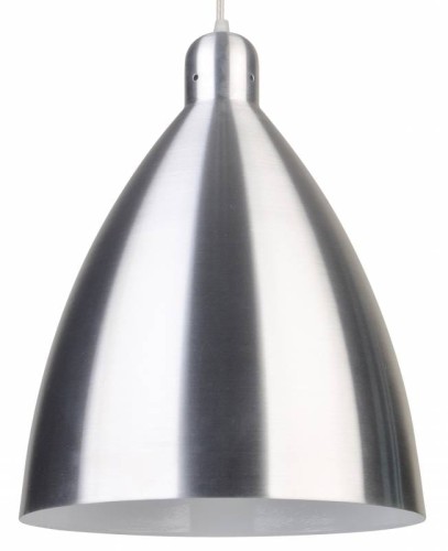 Lampa sufitowa wisząca CESTA CHROM Kobi KRCAC metalowa chrom z białym