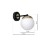 Kinkiet SPARTA BLACK / GOLD 1xE14 MLP6512 Milagro