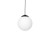Lampa wisząca LIMA BLACK 1xE27 MLP6522 Milagro
